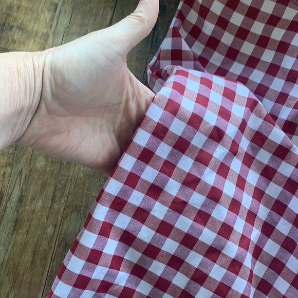 MLM Label ‘Pillar’ dress in Red Chili Check - Picture 9 of 11